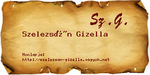Szelezsán Gizella névjegykártya